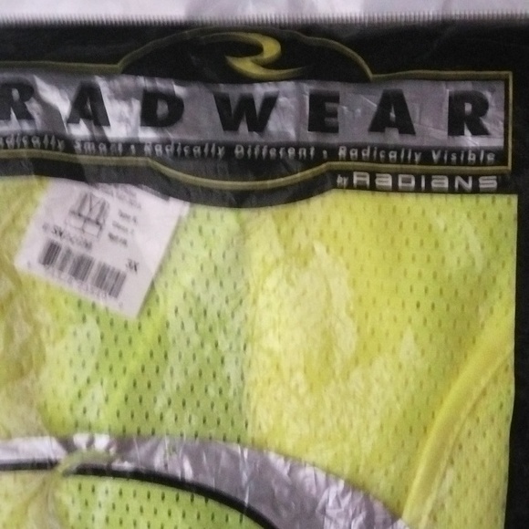 Economy safety vest class 2 type R mens 3x - Picture 3 of 5